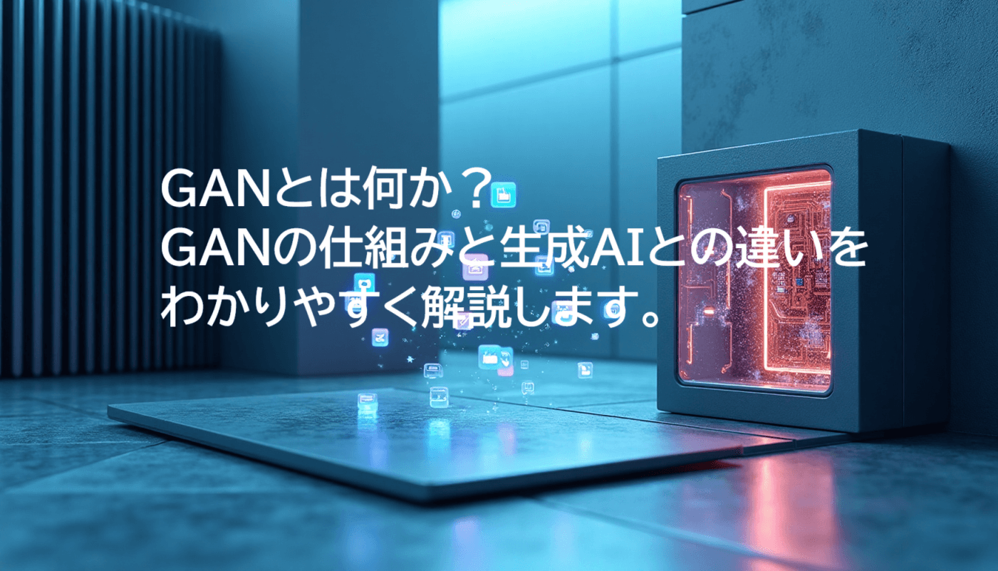 GANとは？仕組み・活用事例・生成AIとの違いまでわかる完全ガイド