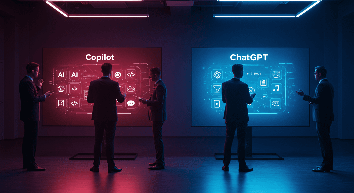 CopilotとChatGPTの違いとは？各種類を比較して使い分けを解説